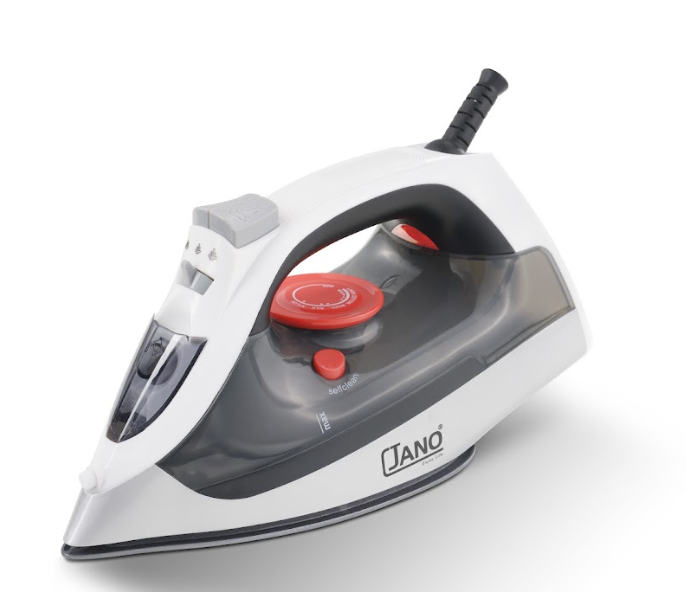 STEAM IRON TEFLON COATING PLATE WATT :2000 COLOR: BLACK JANO