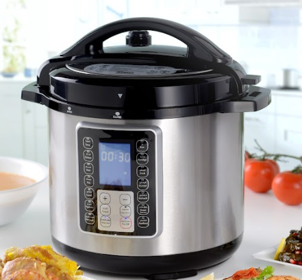 [E04111] ELECTRIC PRESSURE COOKER   8L WITH RACK -POT 1200W