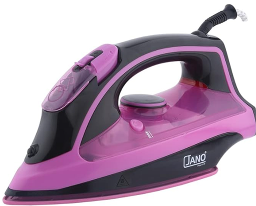 [E05206] STEAM IRON 2200W COLOR : PINK WITH BLACK BODY-S